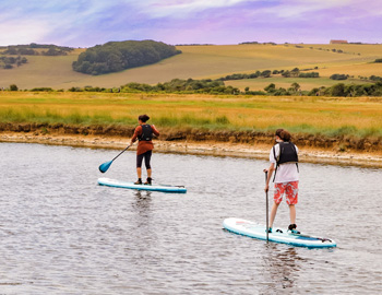 Buzz Active Paddleboarding on the River Cuckmere